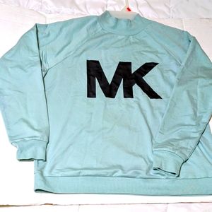 Michael Kors Women’s Mock Turtleneck Lightweight Sweatshirt